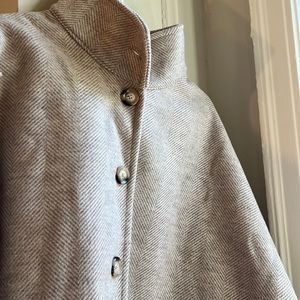 Ann Taylor Wool-Blend Cape